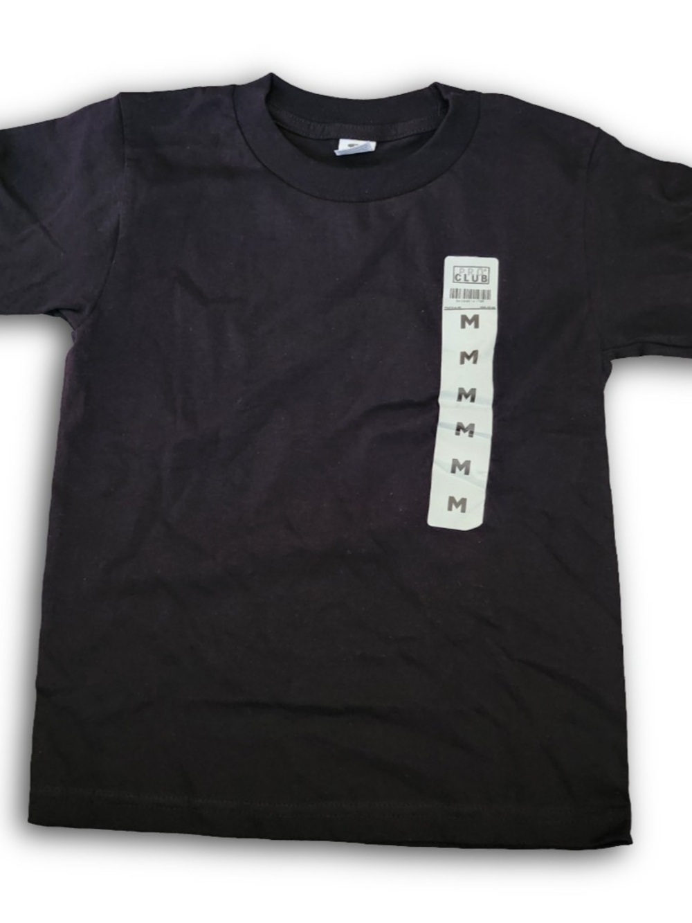 Pro Club Youth Black Heavyweight Tee - Size Medium (M)